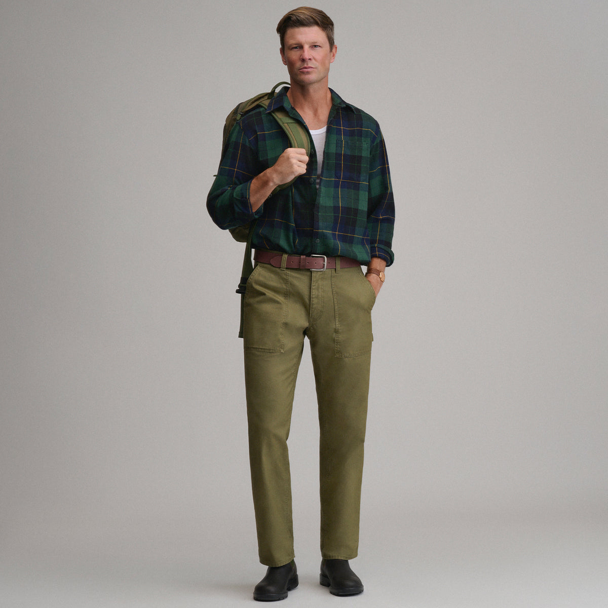 Canvas Capenter Pant-Alder-5