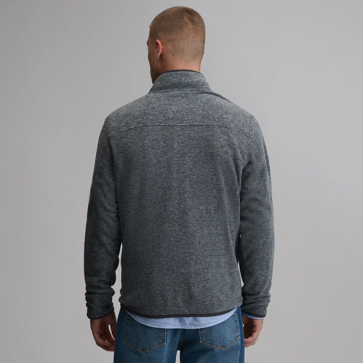Chutes Snap Mock-Charcoal Heather-2