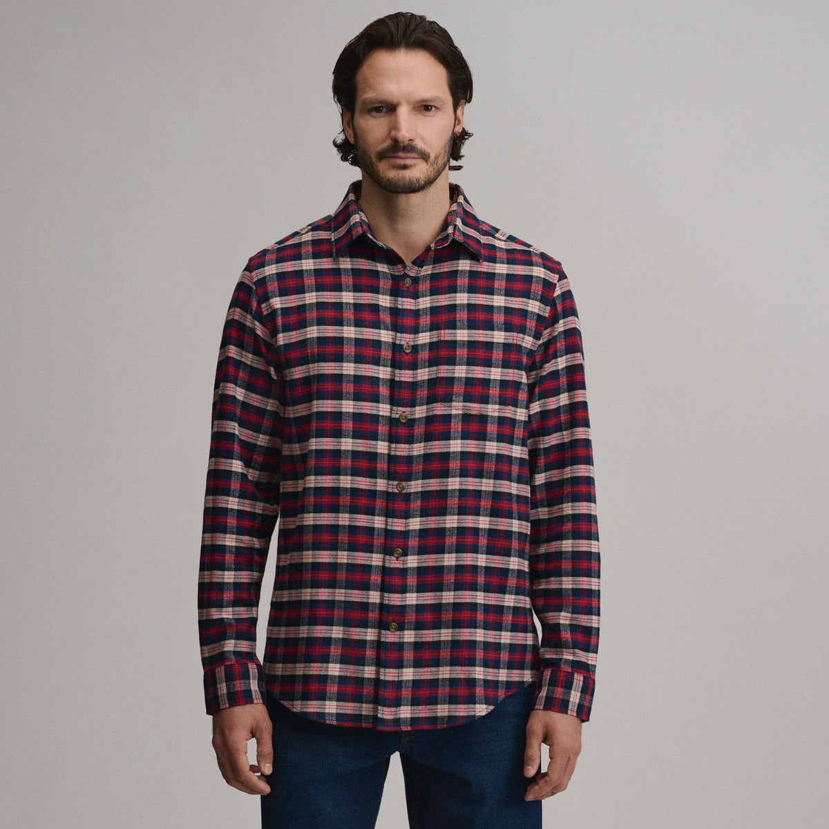Field Flannel Flex Shirt 2.0-Chili-13