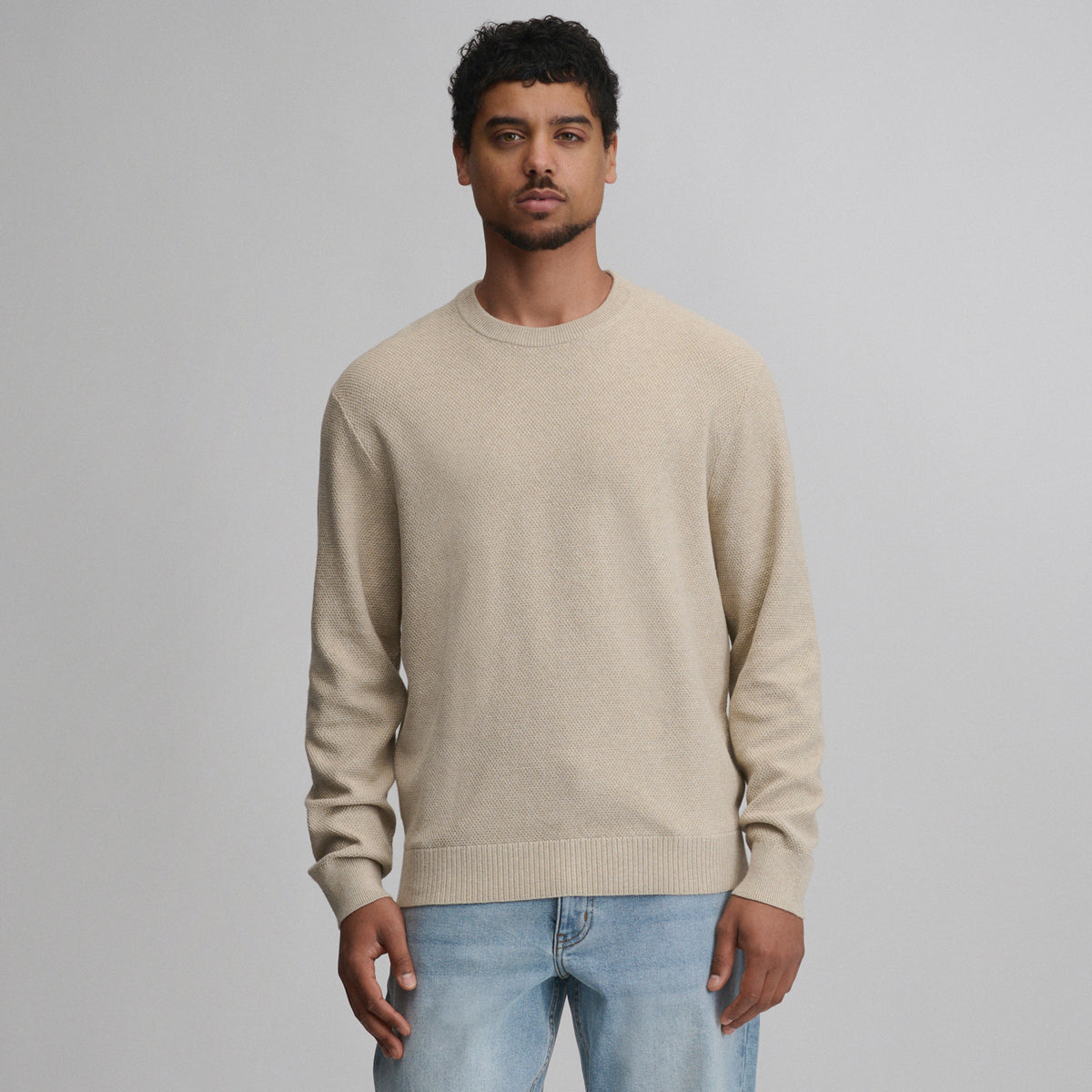 Classic Crew Solid-Heather Oatmeal-13