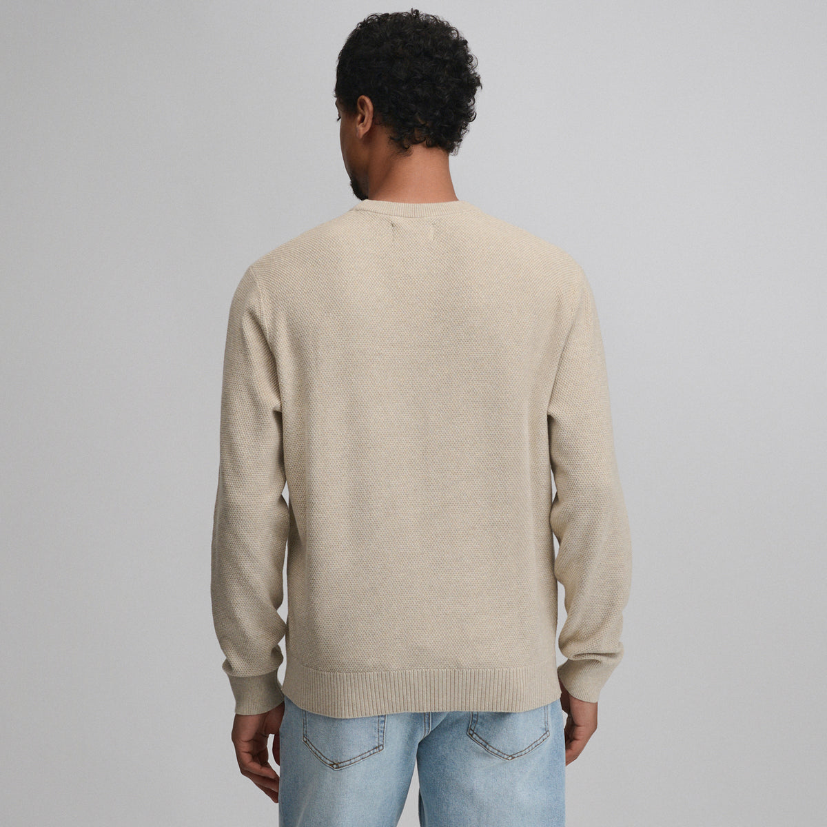 Classic Crew Solid-Heather Oatmeal-14