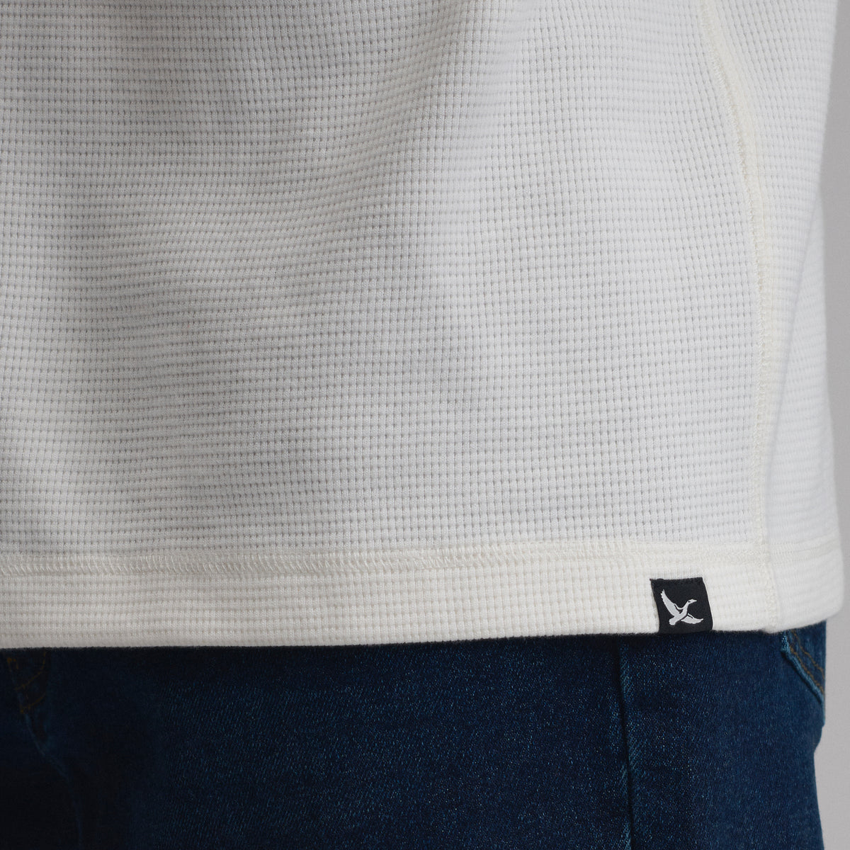 Men's Eddie's Favorite Ultrasoft Thermal Henley-Ivory-51