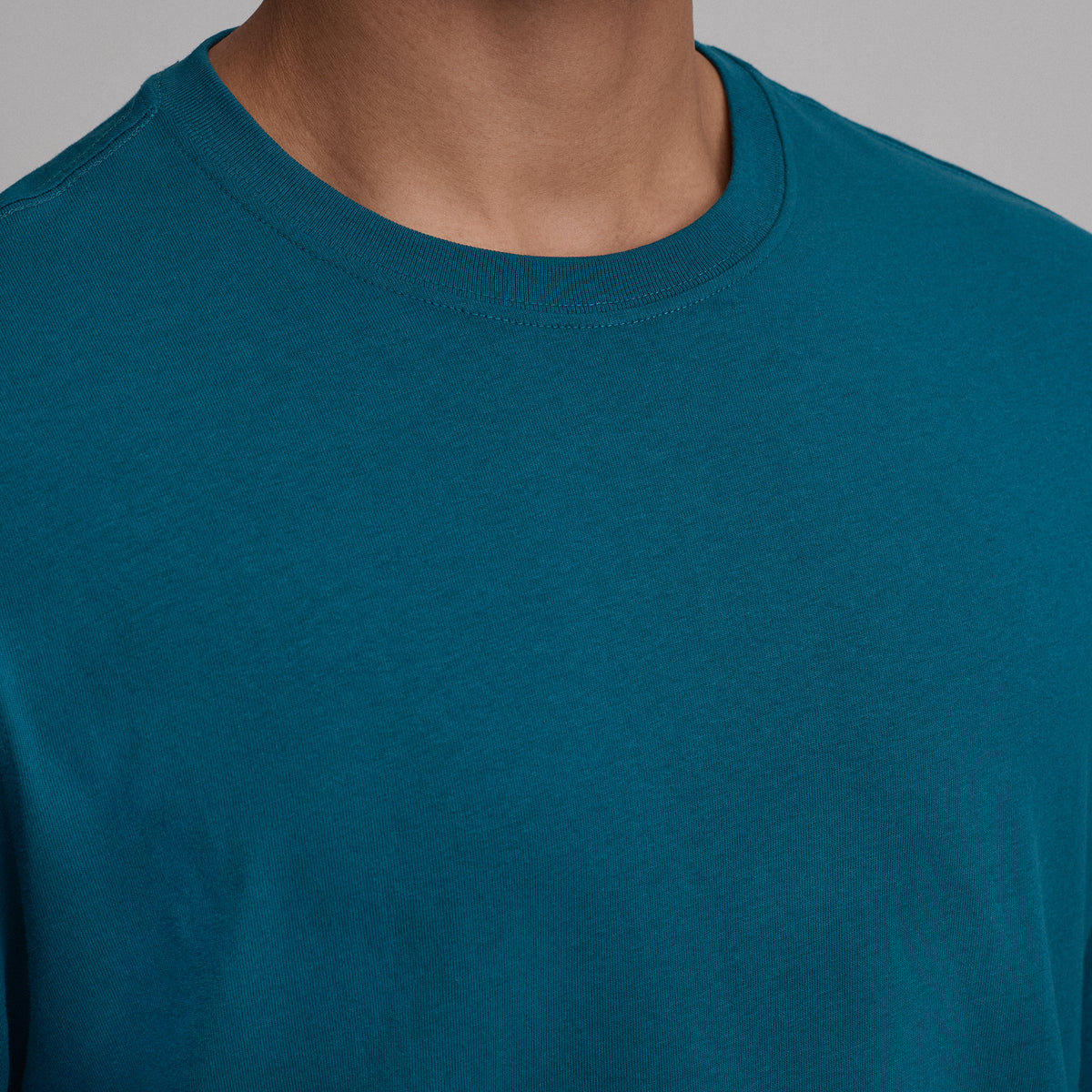 Men's Legend Wash 100% Cotton Long-Sleeve Classic T-Shirt-Meridian Blue-7