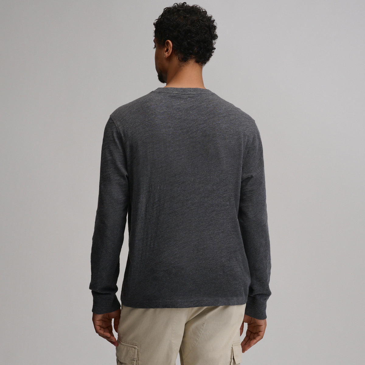 LS Slub Jersey Henley-Charcoal Heather-6