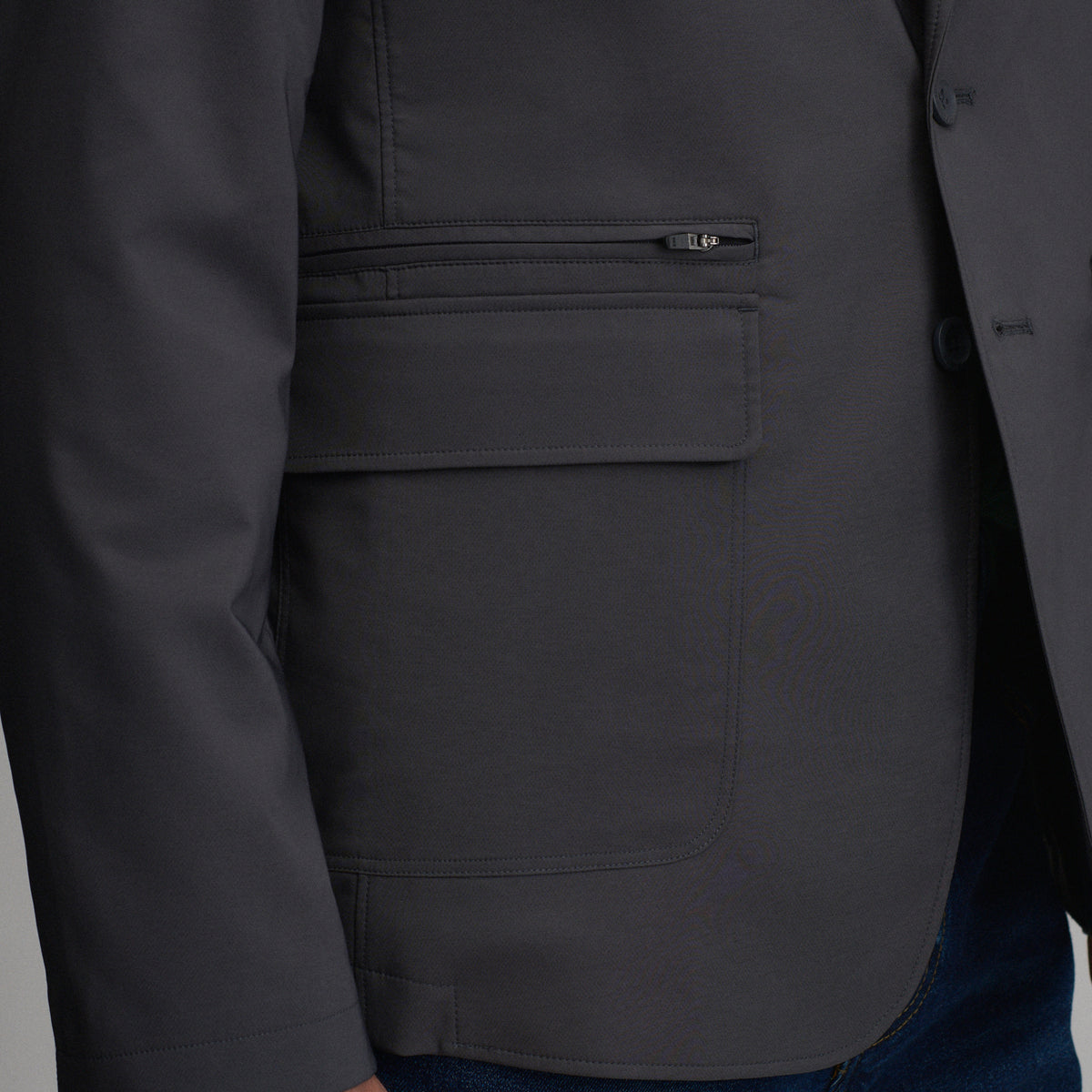 Men's Ultimate Voyager Travel Blazer-Dark Shadow-25