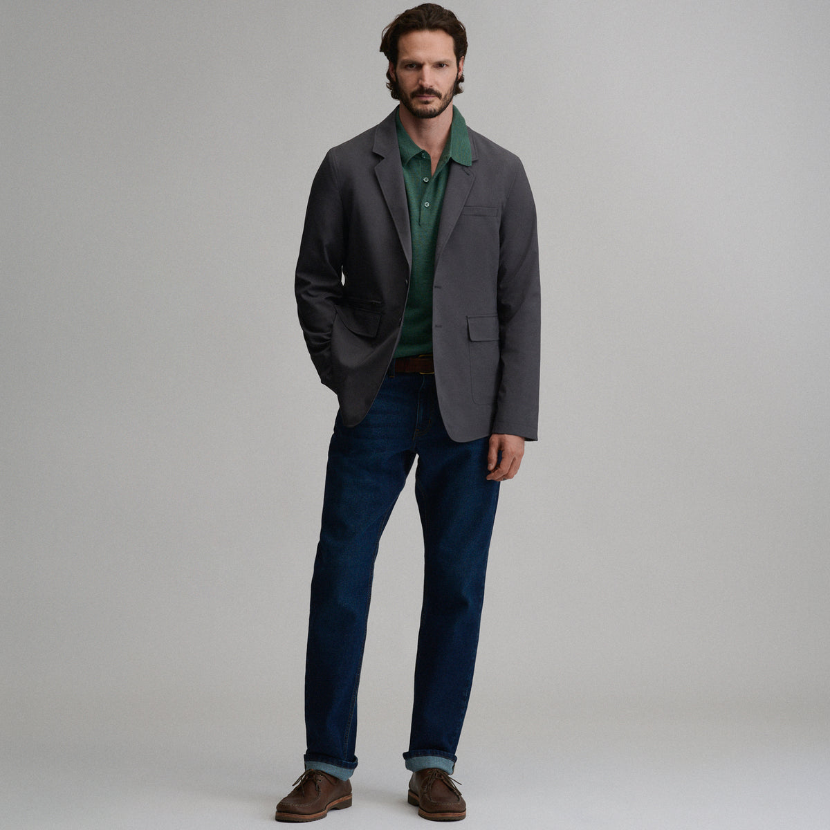 Men's Ultimate Voyager Travel Blazer-Dark Shadow-26