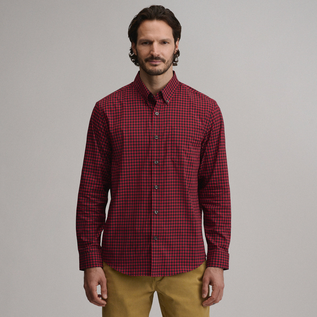 LS Voyager Dress Shirt 2.0-Cardinal-17