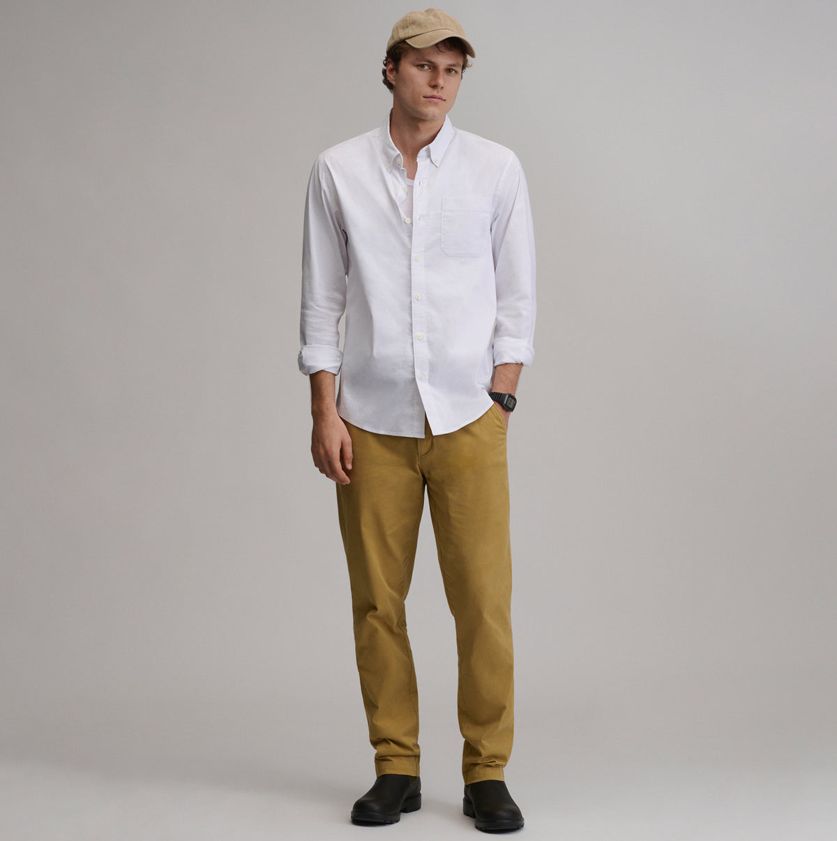 LS Voyager Dress Shirt 2.0-White-40