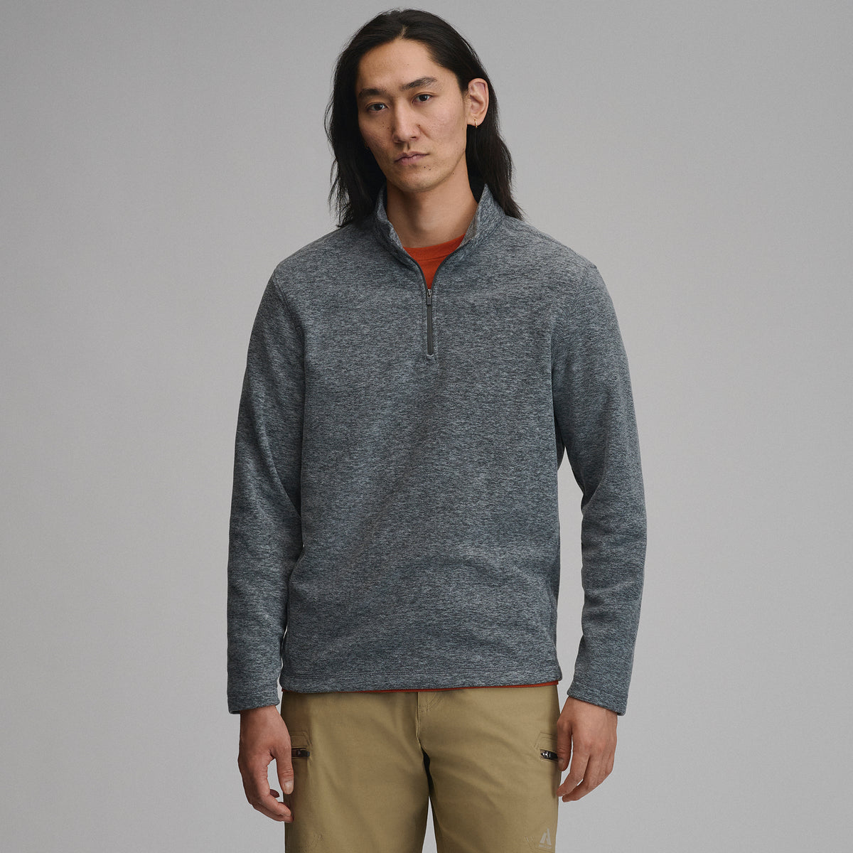 Quest 1/4 Zip-Charcoal Heather-13