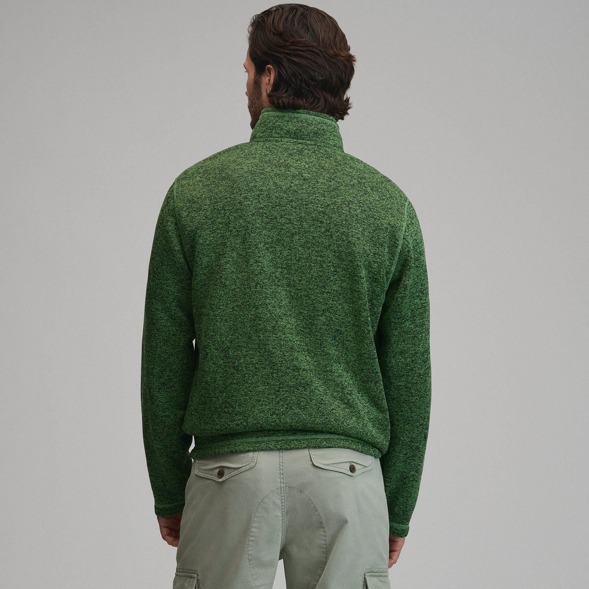 Radiator Fleece 1/4 Zip-Light Moss-10