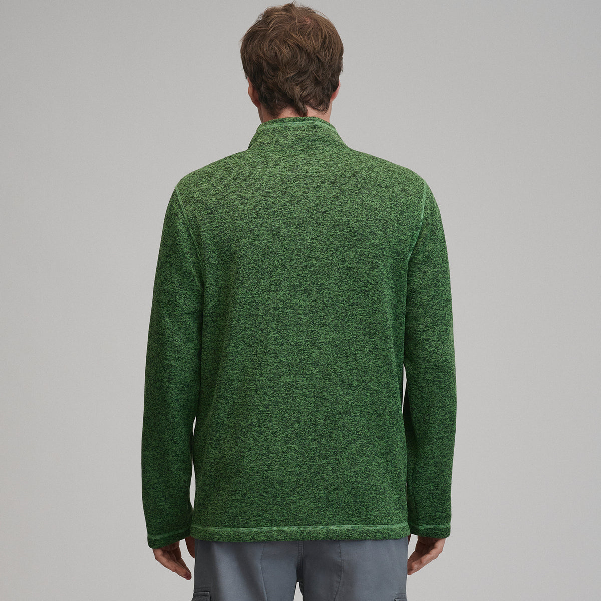 Radiator Fleece Snap Mock 2.0-Light Moss-10