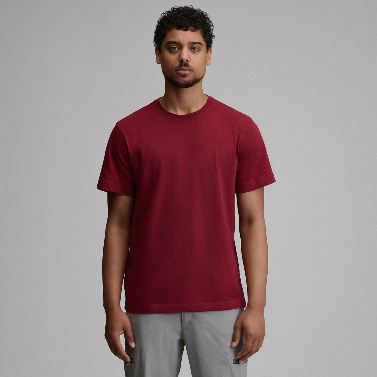 Men's Legend Wash 100% Cotton Short-Sleeve Classic T-Shirt-Blossom-13