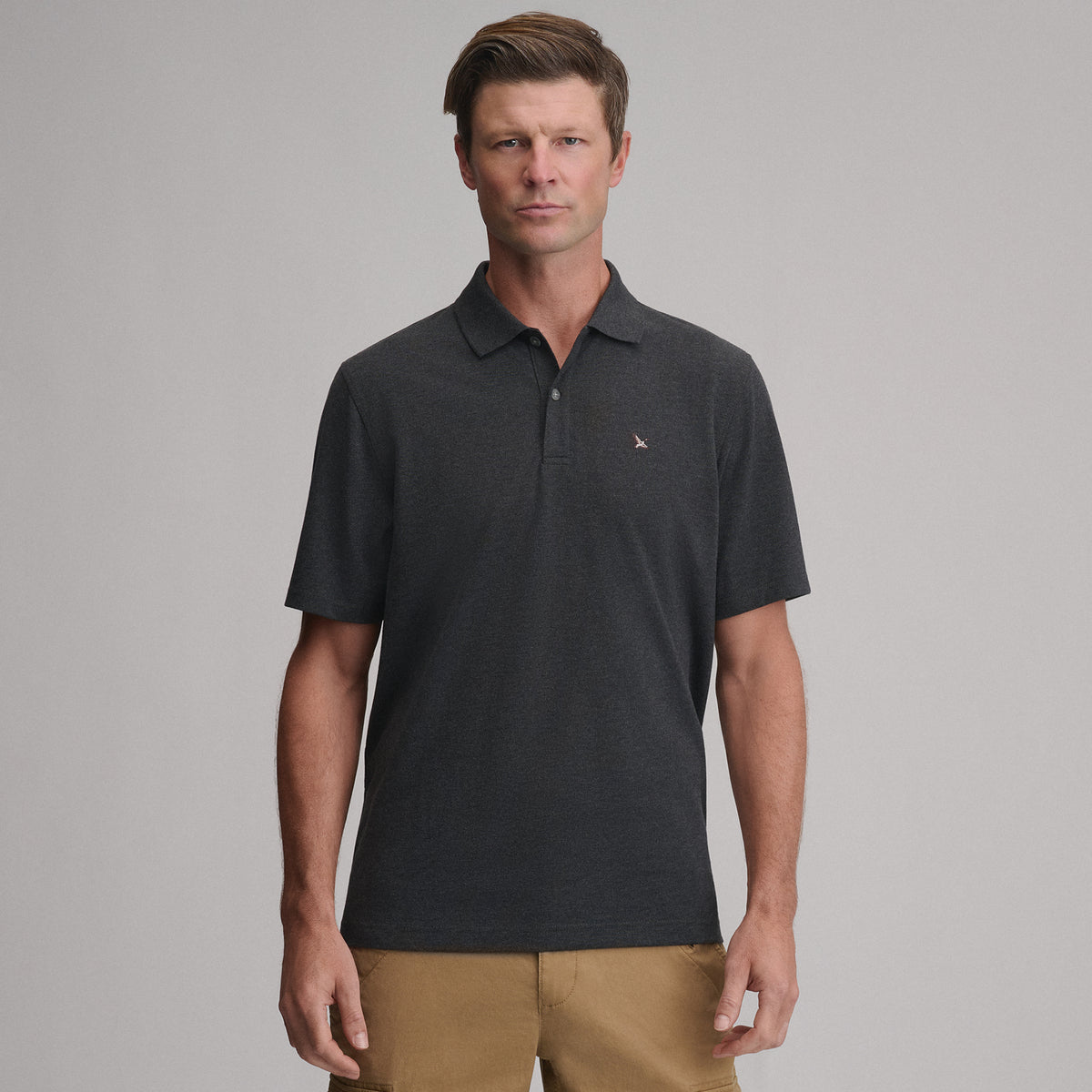 Men's Signature Piqué Short-Sleeve Polo-Dkcharchtr-9