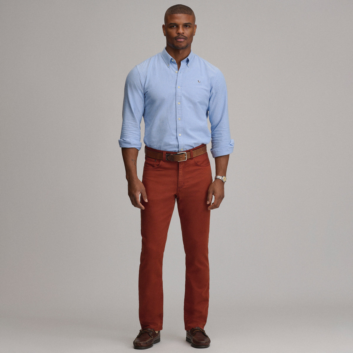 Stretch Terry 5PKT Pant-Sable-20