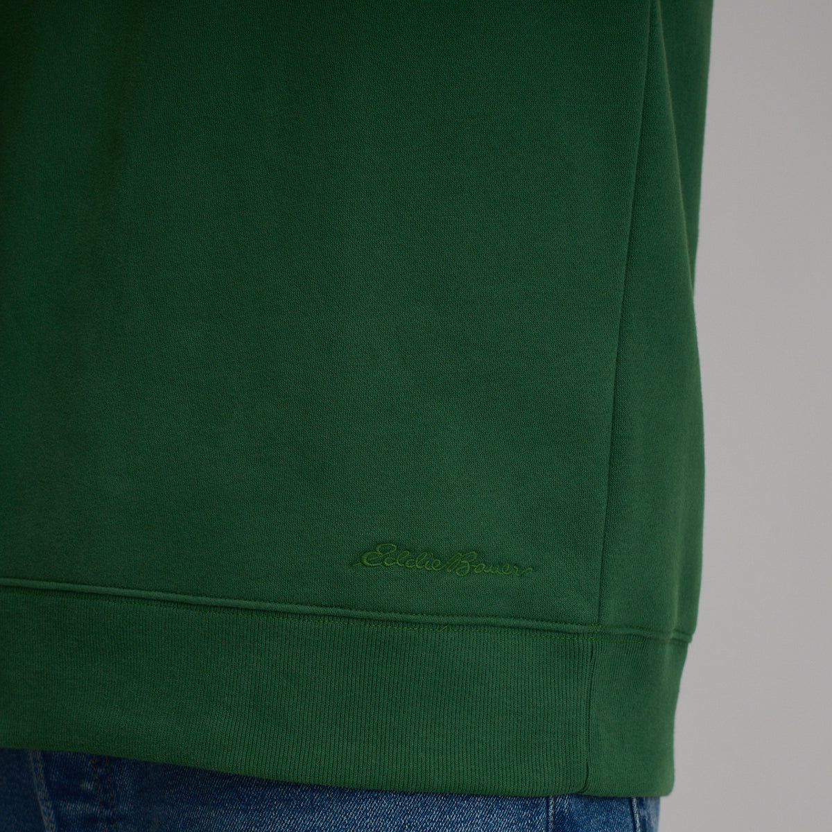 Men's Vintage Soft Crew Sweatshirt-Asparagus-4