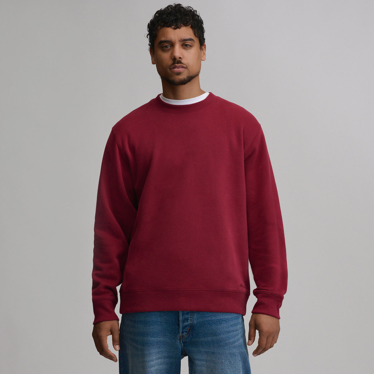 Men's Vintage Soft Crew Sweatshirt-Blossom-14