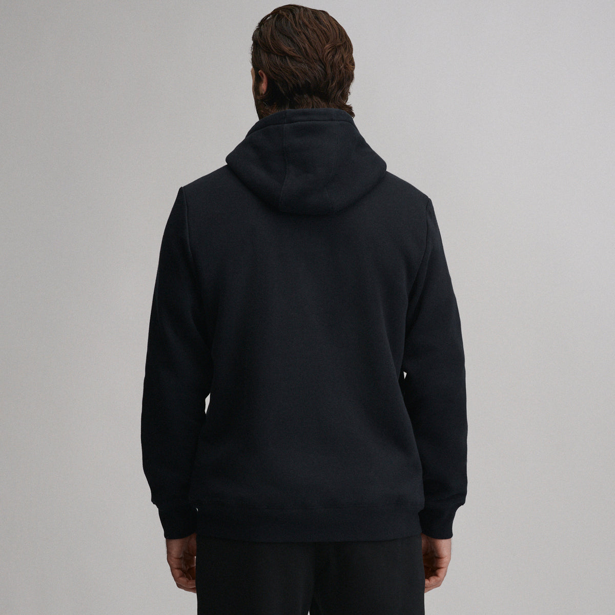 The Vintage Soft Lined FZ Sweatshirt-Black-2