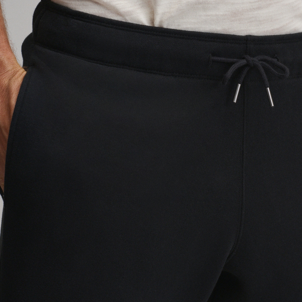 Men's Vintage Soft Classic Fit Jogger Sweatpants-Black-13
