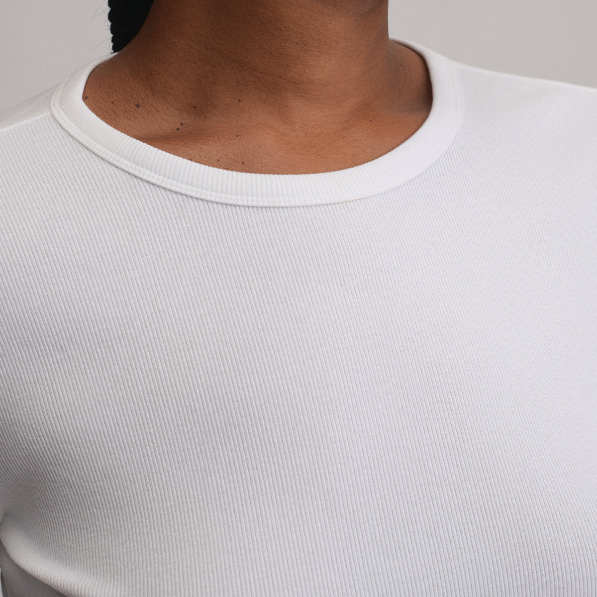 Women's Softline Rib Long-Sleeve Crew-White-27