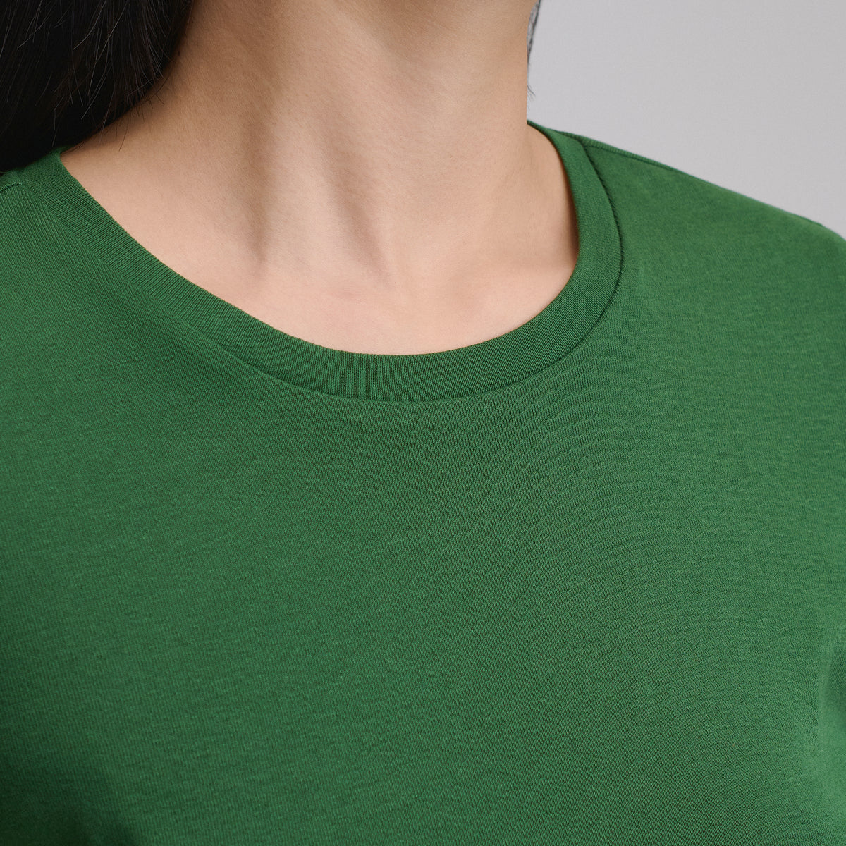 Women's Everyday Short-Sleeve Crewneck T-Shirt-Asparagus-3