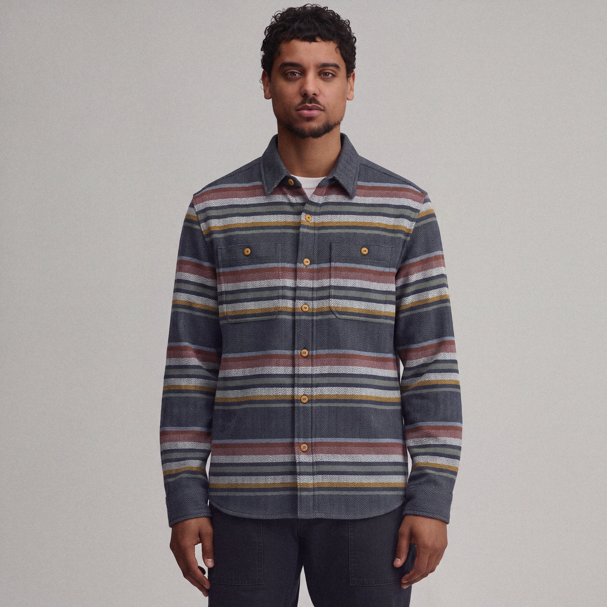 Men's Dawn Patrol Long-Sleeve Shirt-Dusk-1