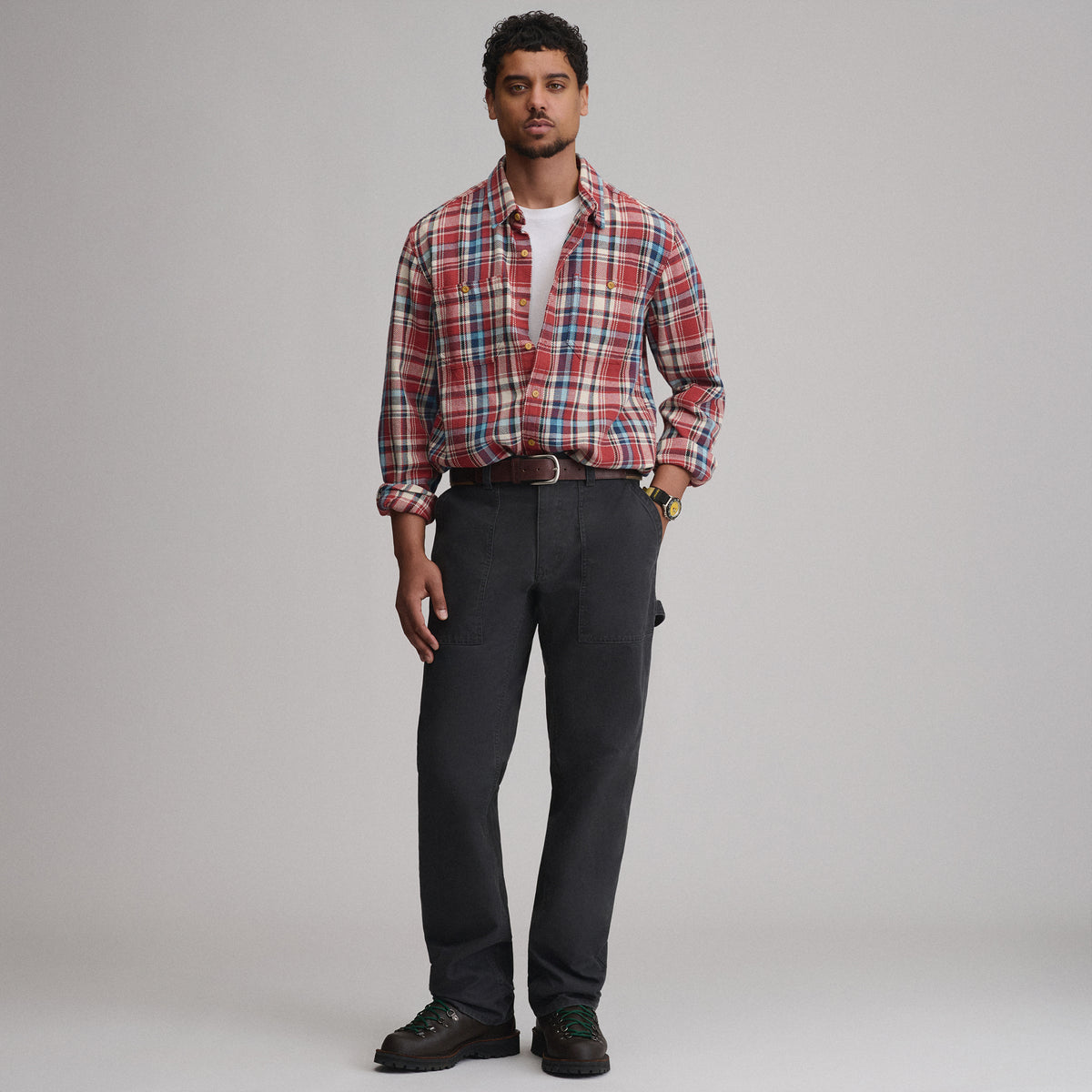Men's Dawn Patrol Long-Sleeve Shirt-Mineralrd-4
