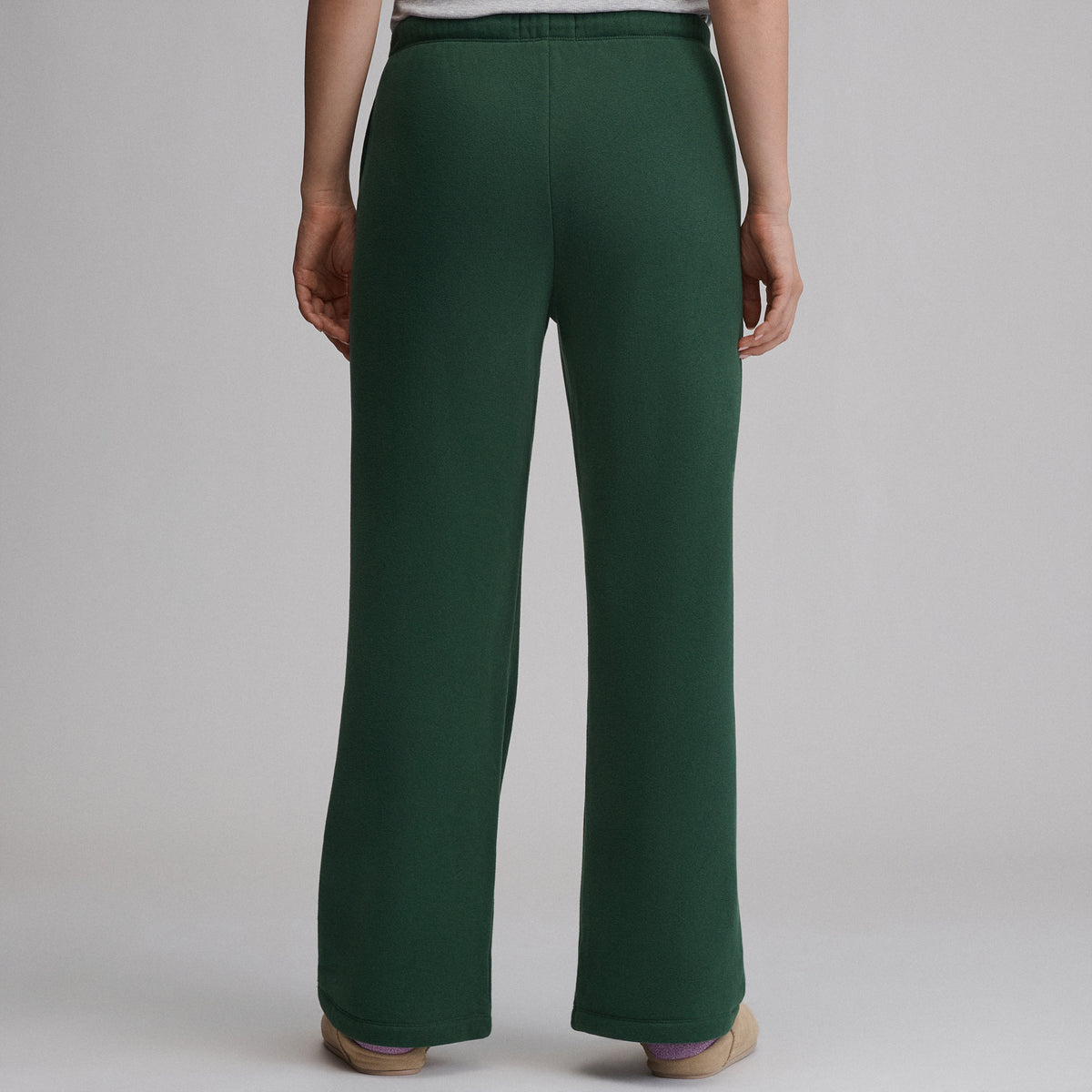 Women's Vintage Soft Relaxed Fit Wide Leg Sweatpants-Dark Mint-6