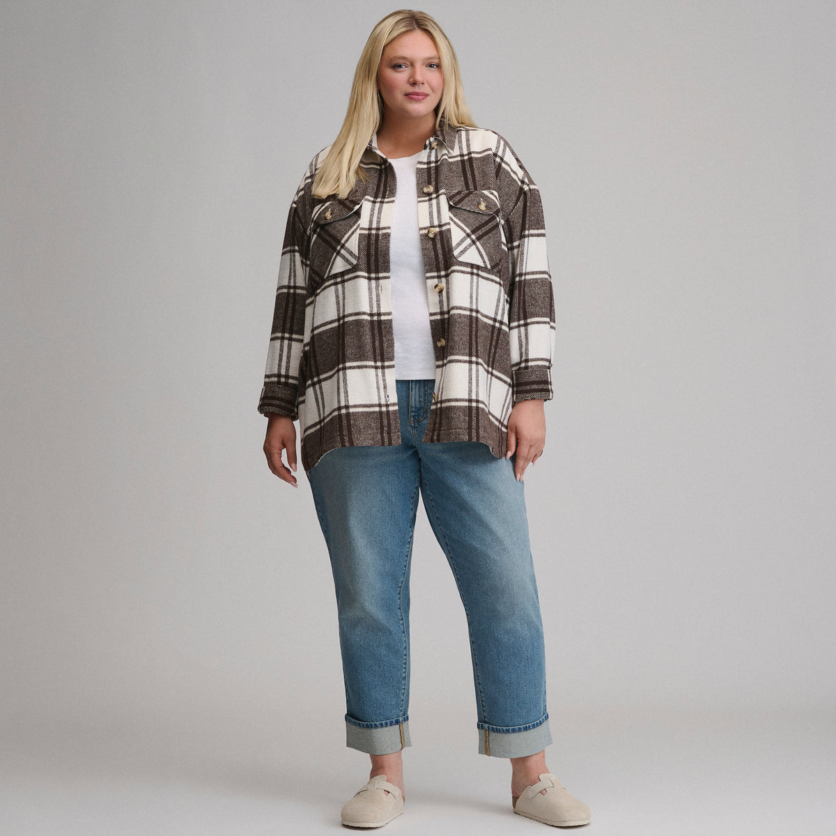 Women's Solstice Shirt Jacket-Cordovan-5