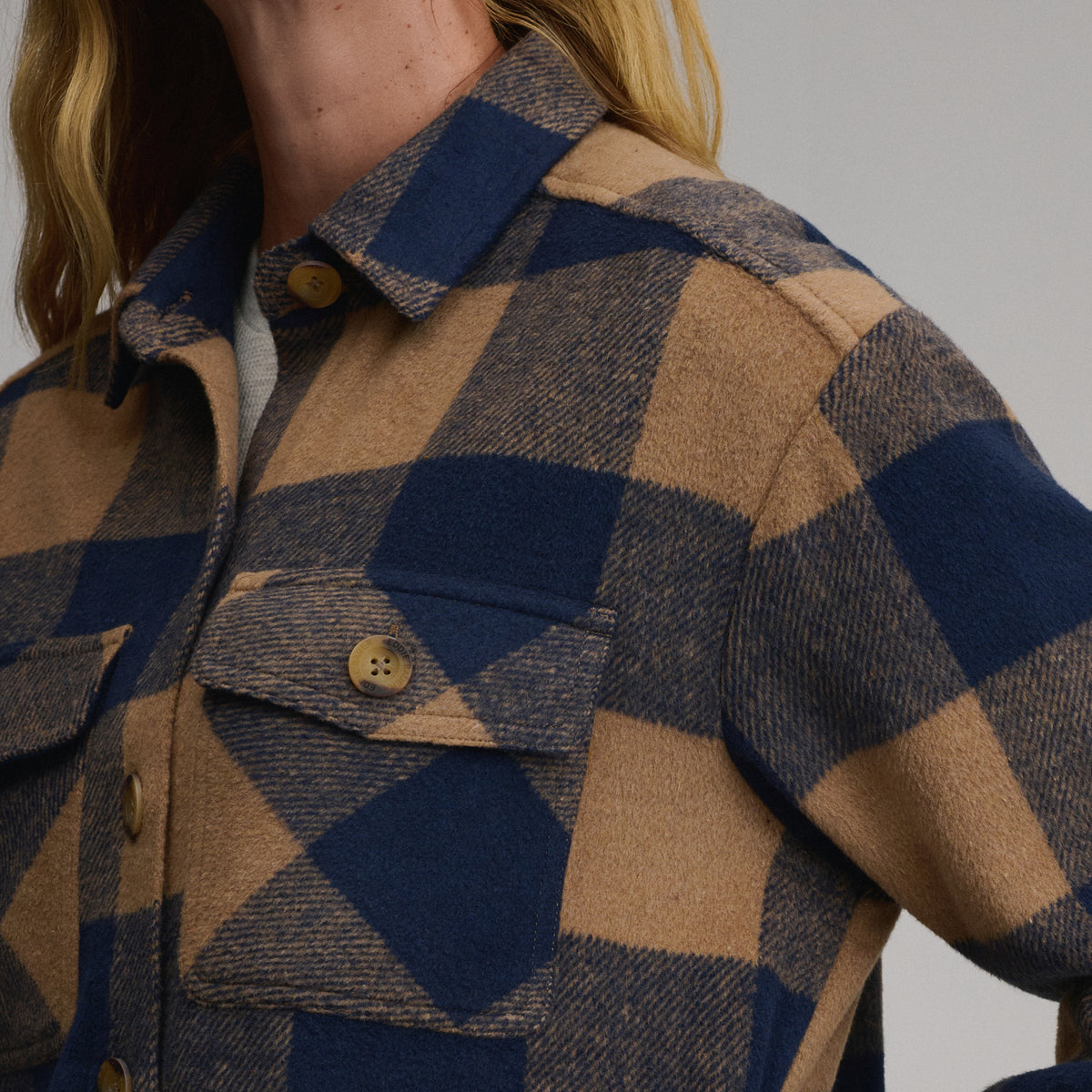 Women's Solstice Shirt Jacket-Camel-7