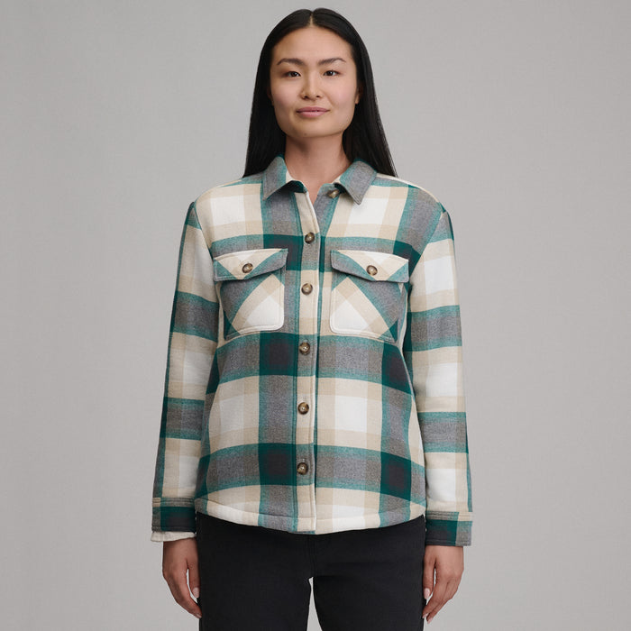 Women's Heritage Faux Shearling Shirt Jacket