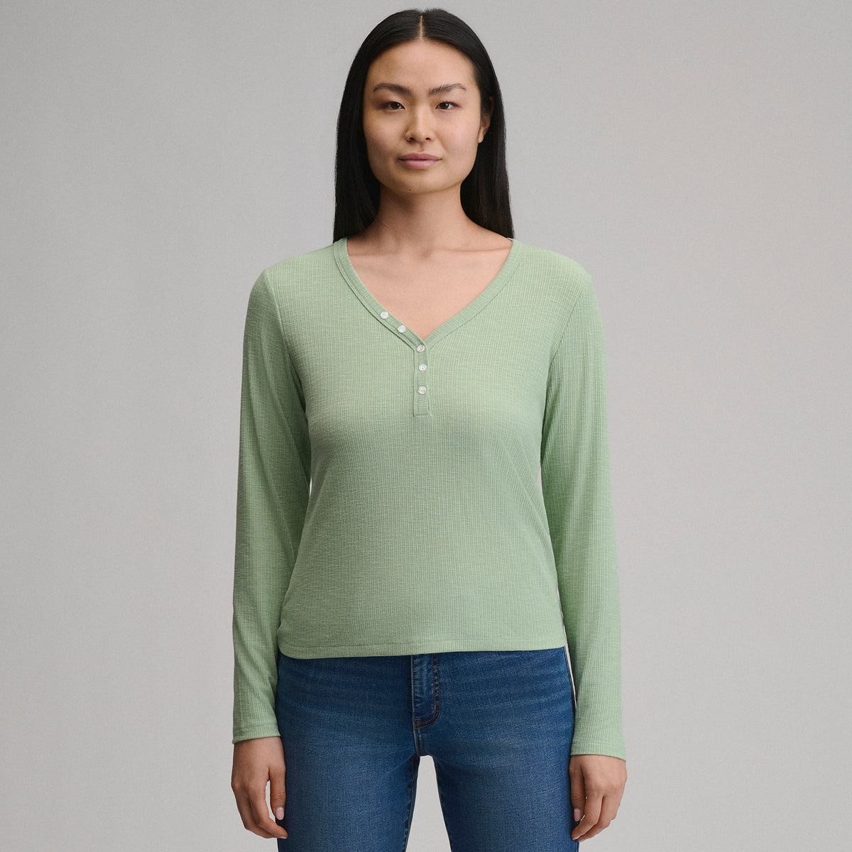 Multi Button LS Henley-Limestone-13