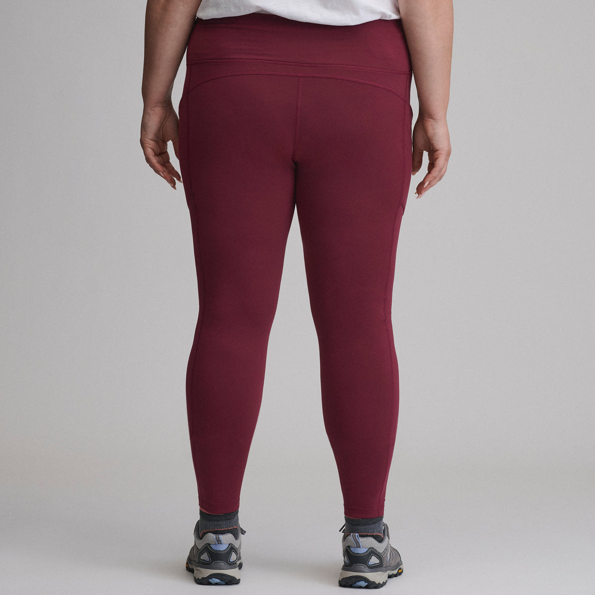 Women's Crossover Winter Trail Adventure High-Rise Leggings-Dk Lava-10