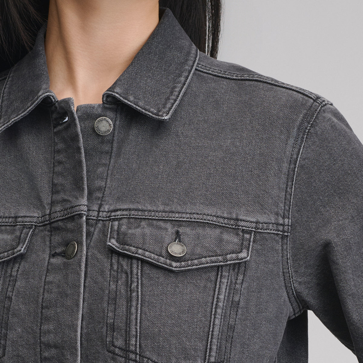 Iconic Denim Jacket-Faded Black-7