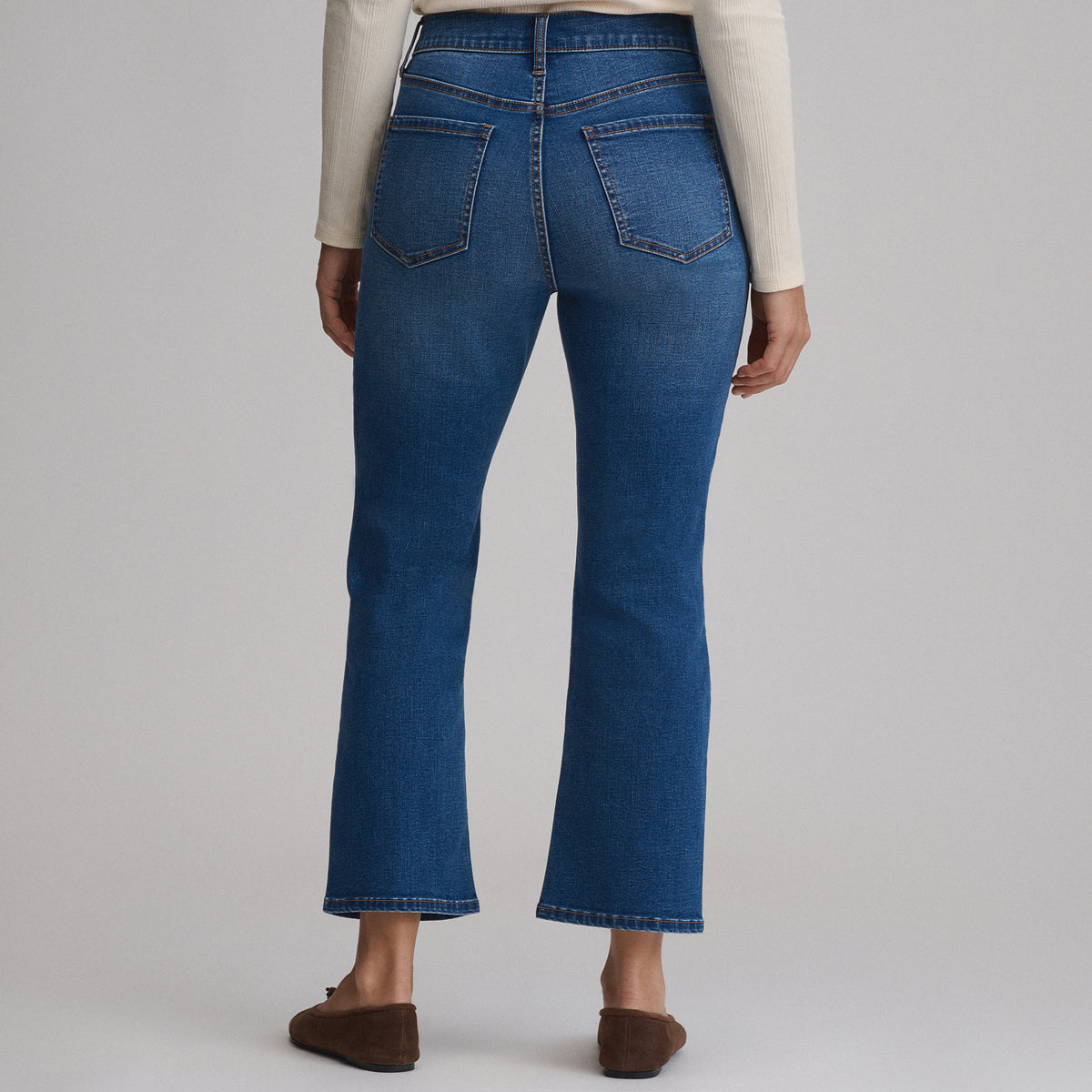 Women's Venture Stretch Kick-Flare Jean-Lake-6