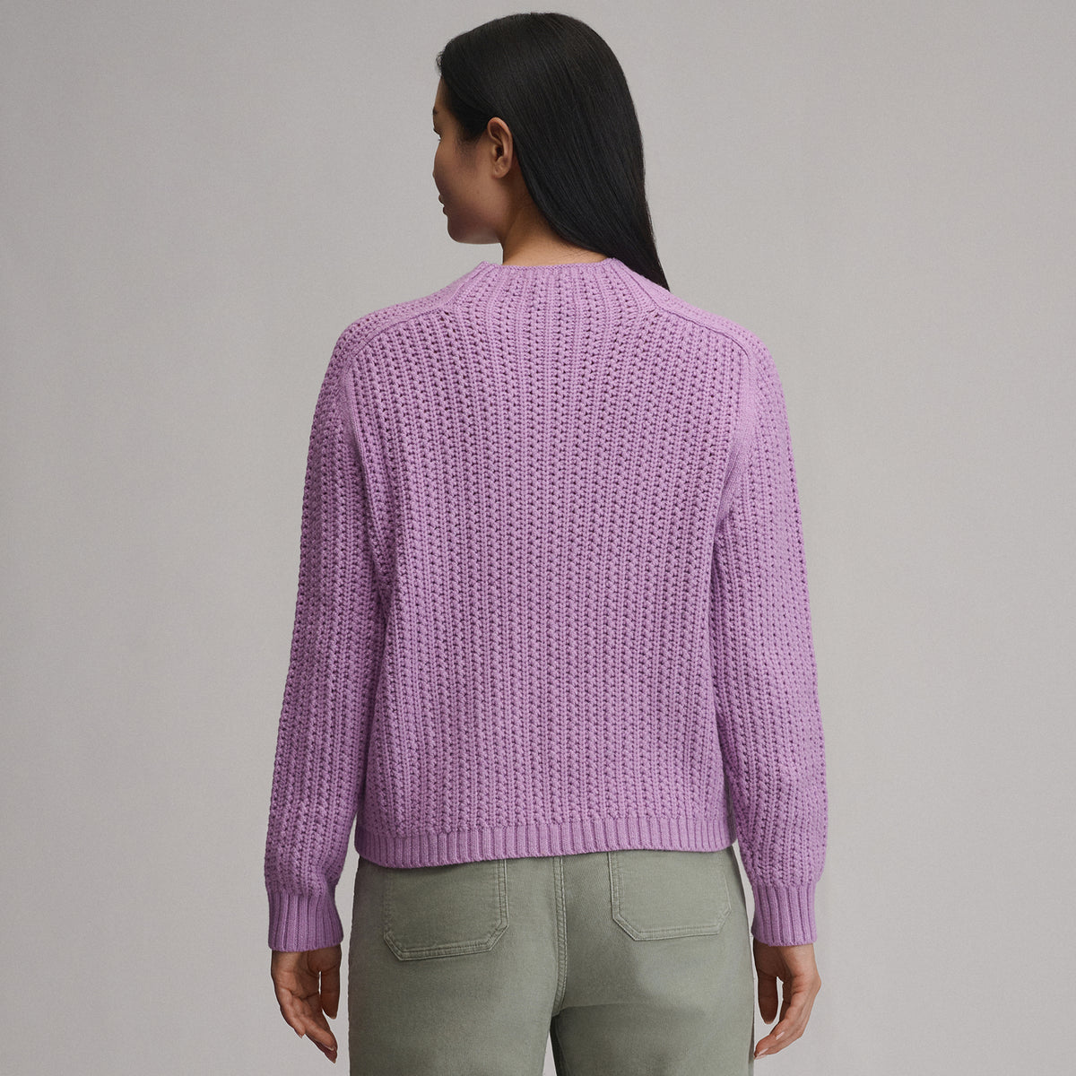 Women's Everloft Mock-Neck Sweater-Sugar Plum-2