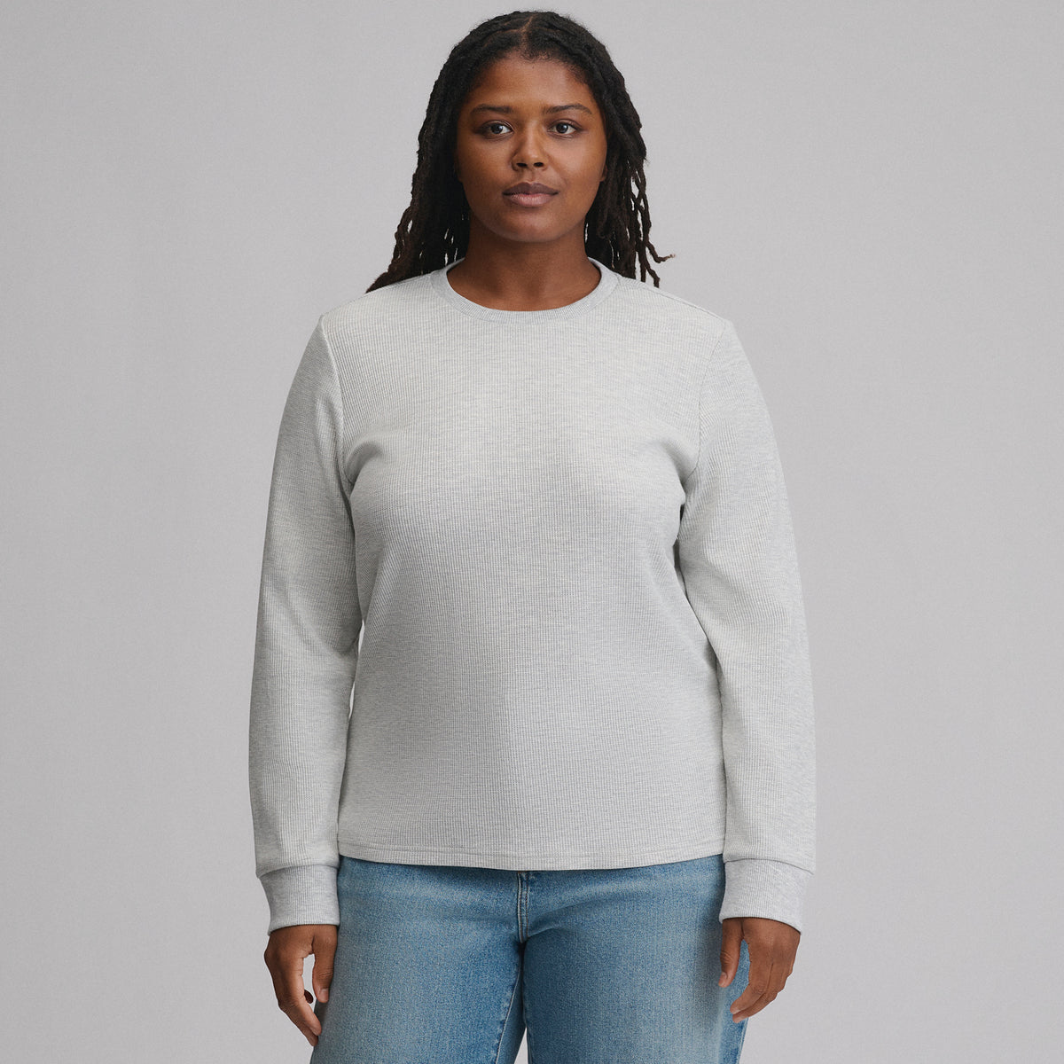 Infinity Thermal Crew-Light Hthr Gray-17