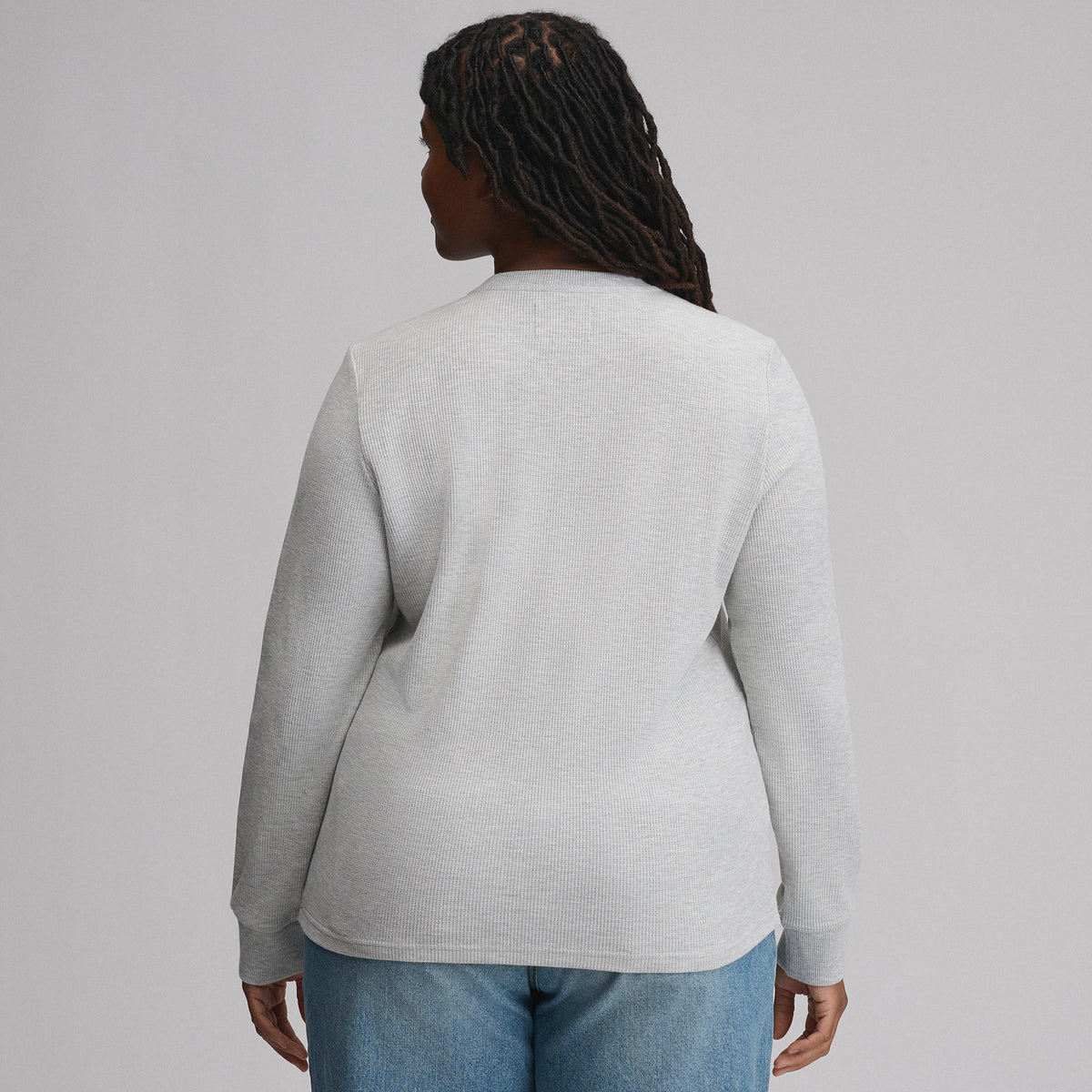 Infinity Thermal Crew-Light Hthr Gray-18