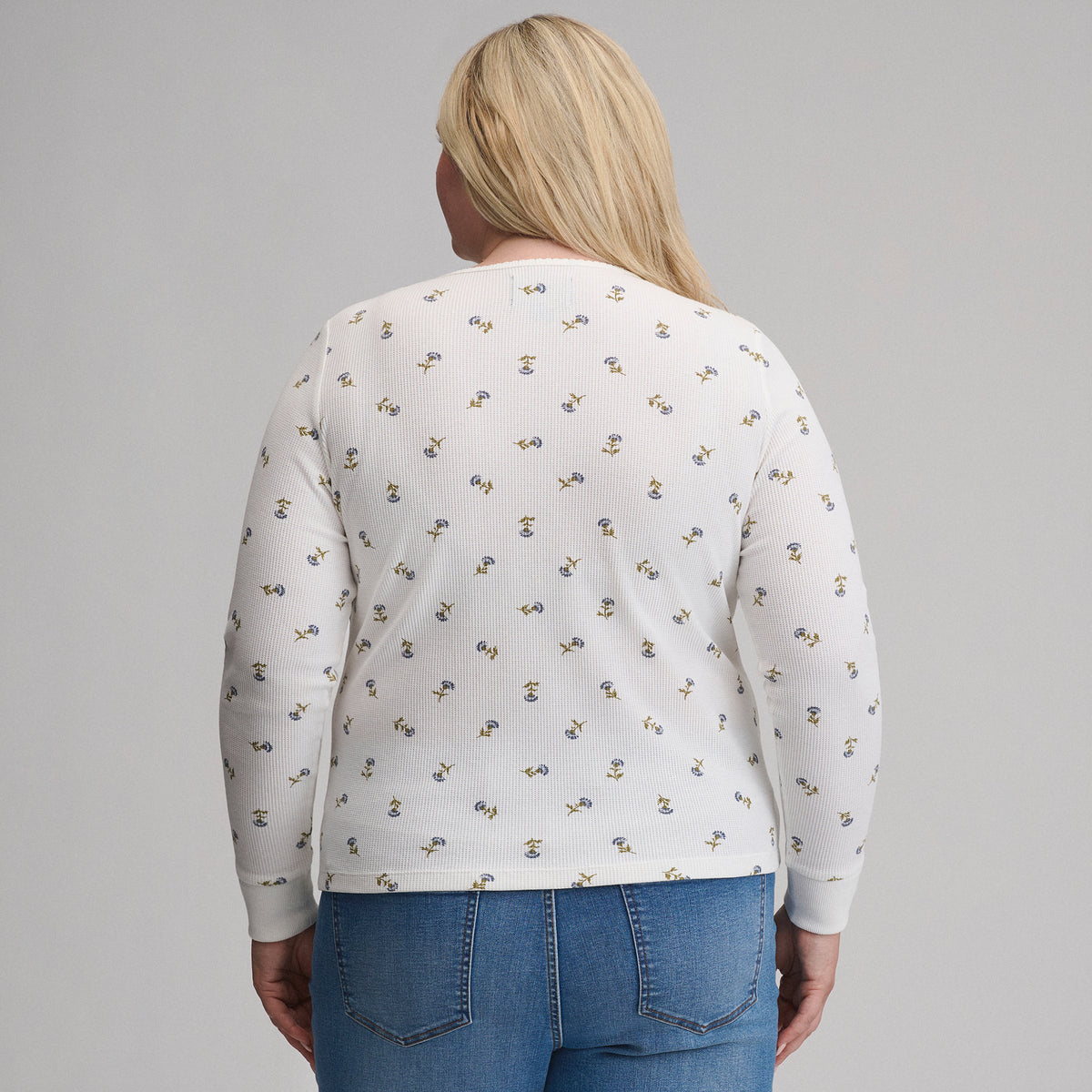 Women's Infinity Thermal Henley-Cream-9