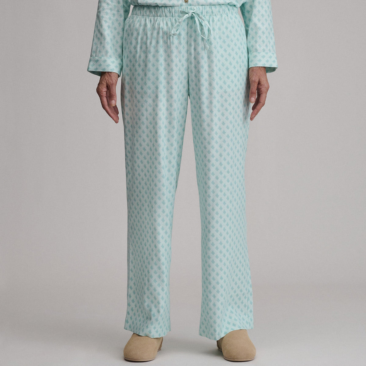 Women's Softened Sleep Pants-Pepper Mint-6