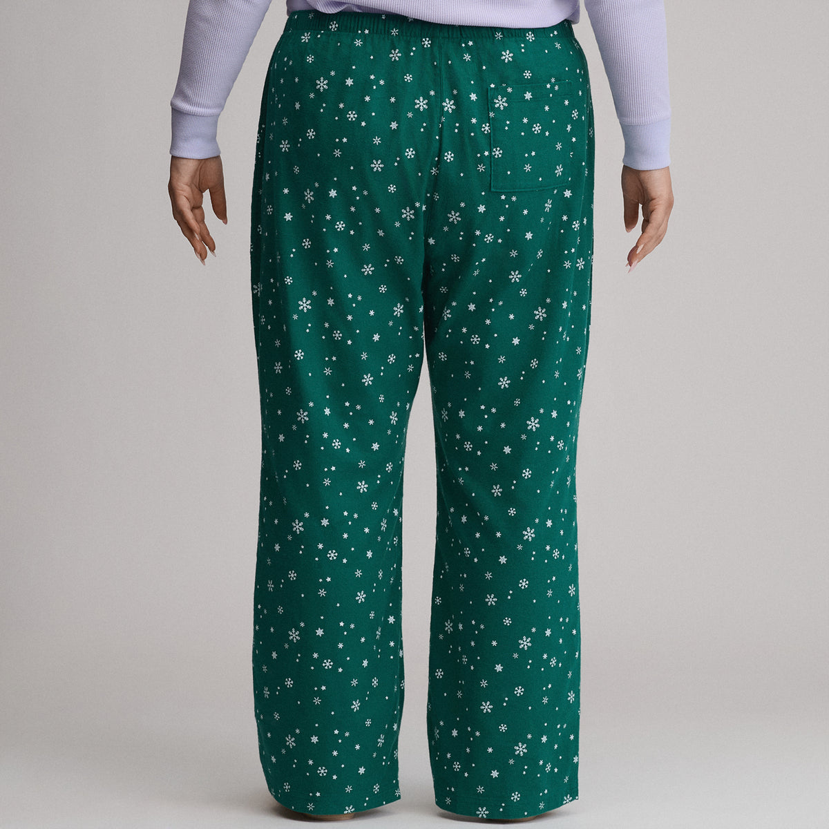Women's Stines Flannel Sleep Pants-Sea Glass-22