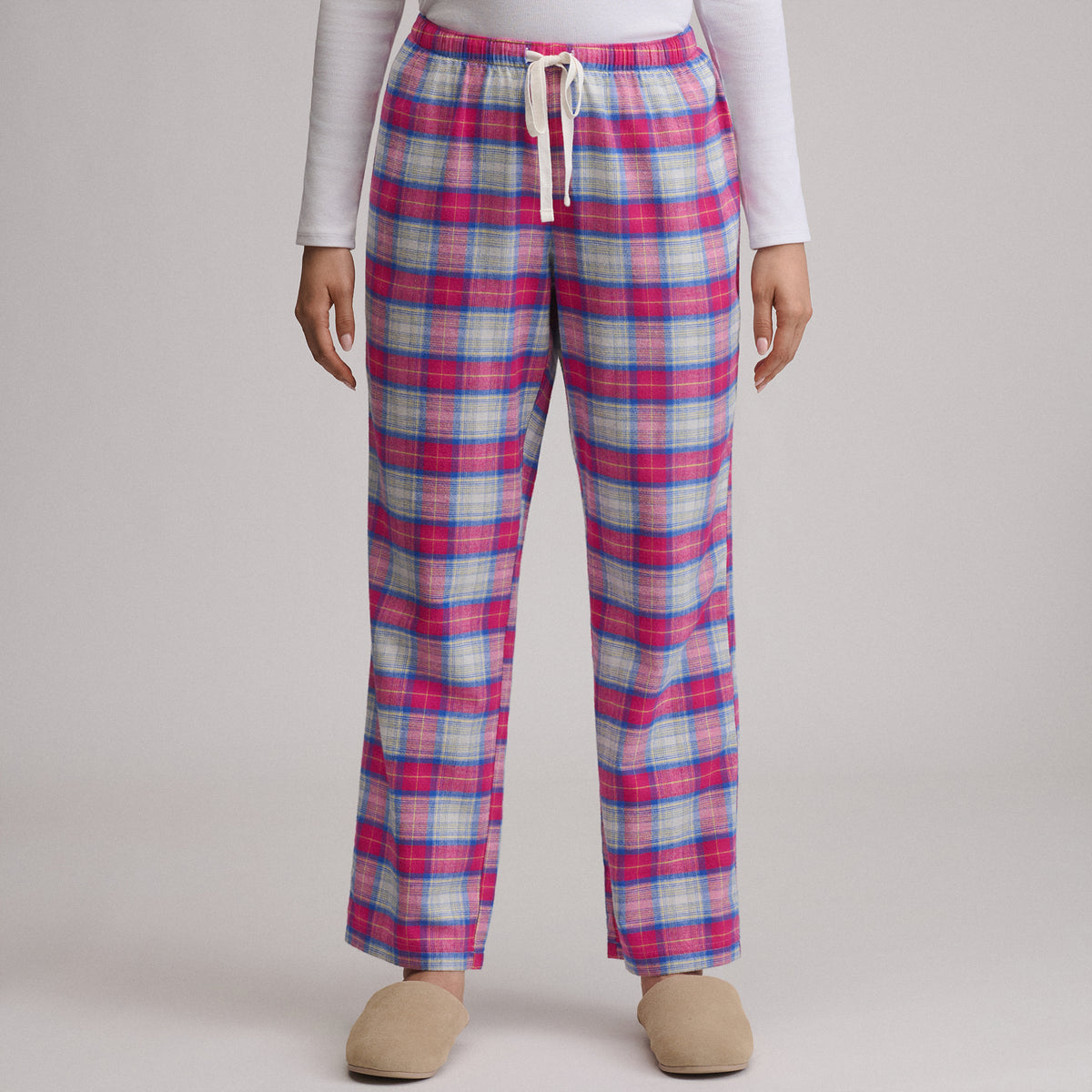 Women's Stines Flannel Sleep Pants-Hibiscus-20