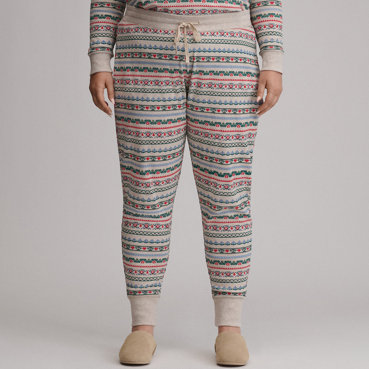 Women's Infinity Thermal Pants-Heather Oatmeal-17