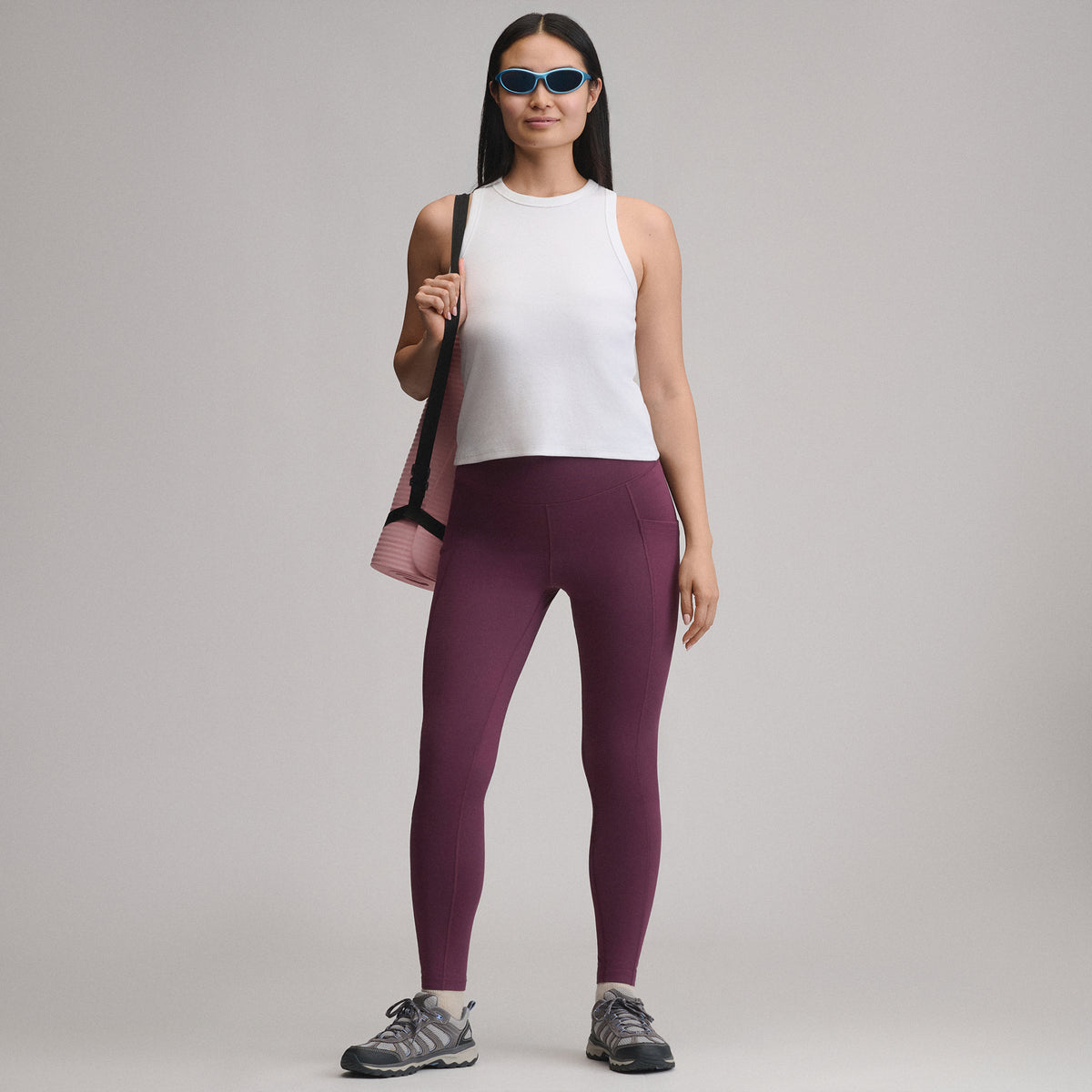 Women's Cold Weather Legging-Rosewood-12