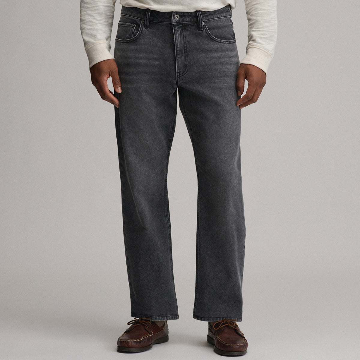 Eddies Flex Jean - Relaxed-Faded Black-5
