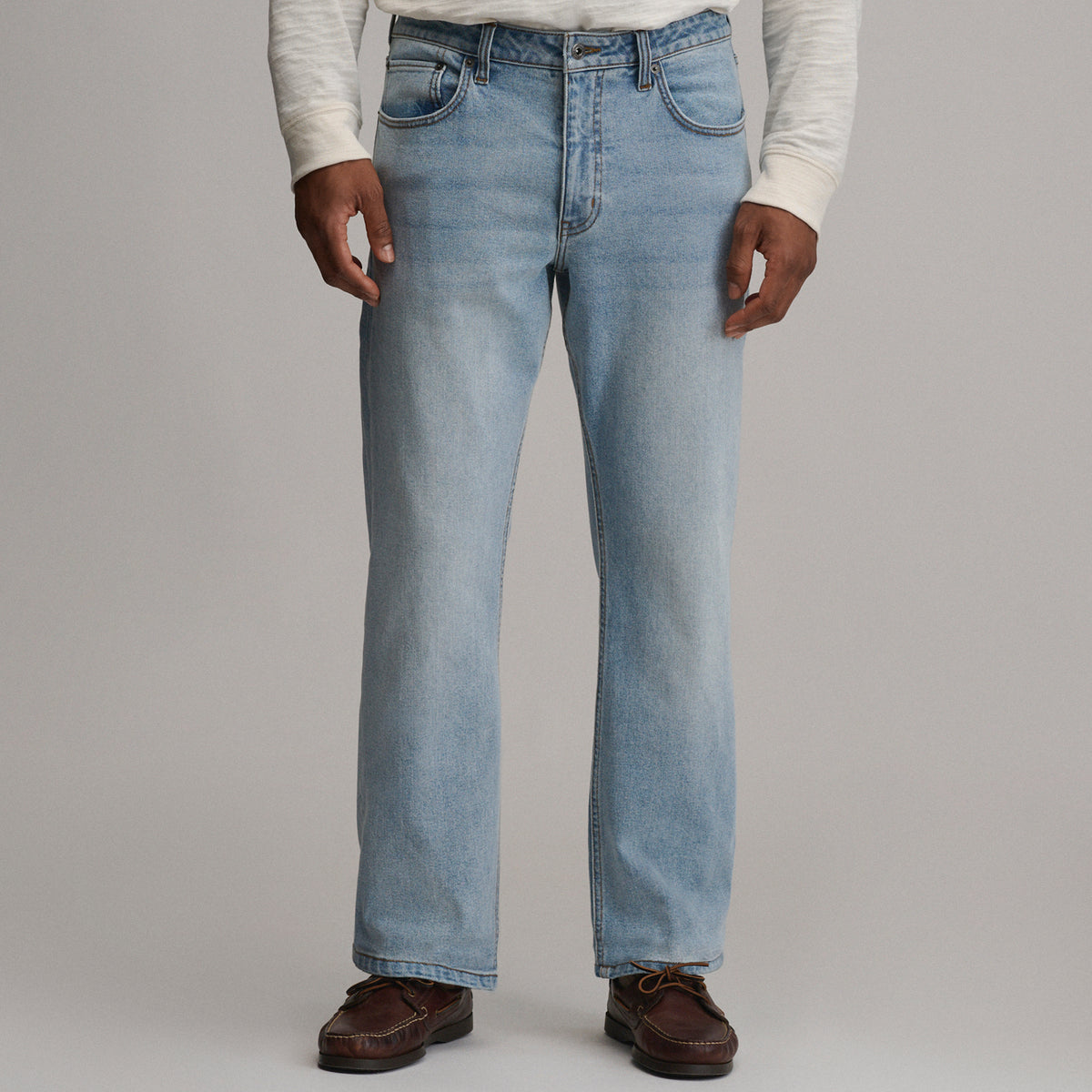 Eddies Flex Jean - Relaxed-Light Chambray 1-9