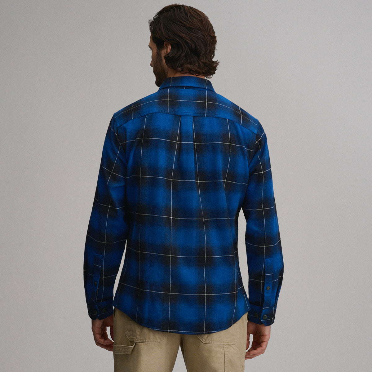 LS Eddie Bauers Favorite Flannel -Classic-Royal-10