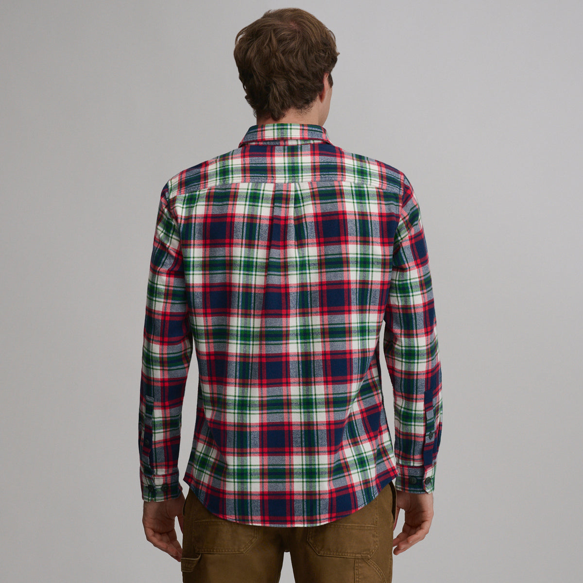 LS Eddie Bauers Favorite Flannel -Classic-Chili-22