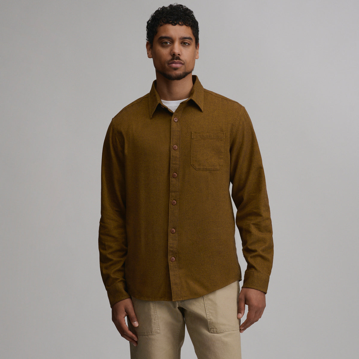LS Eddie Bauers Favorite Flannel -Classic-Cordovan-25