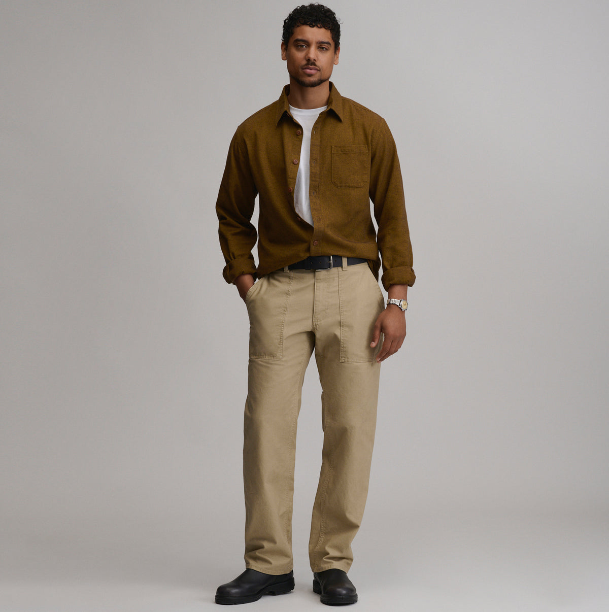LS Eddie Bauers Favorite Flannel -Classic-Cordovan-28