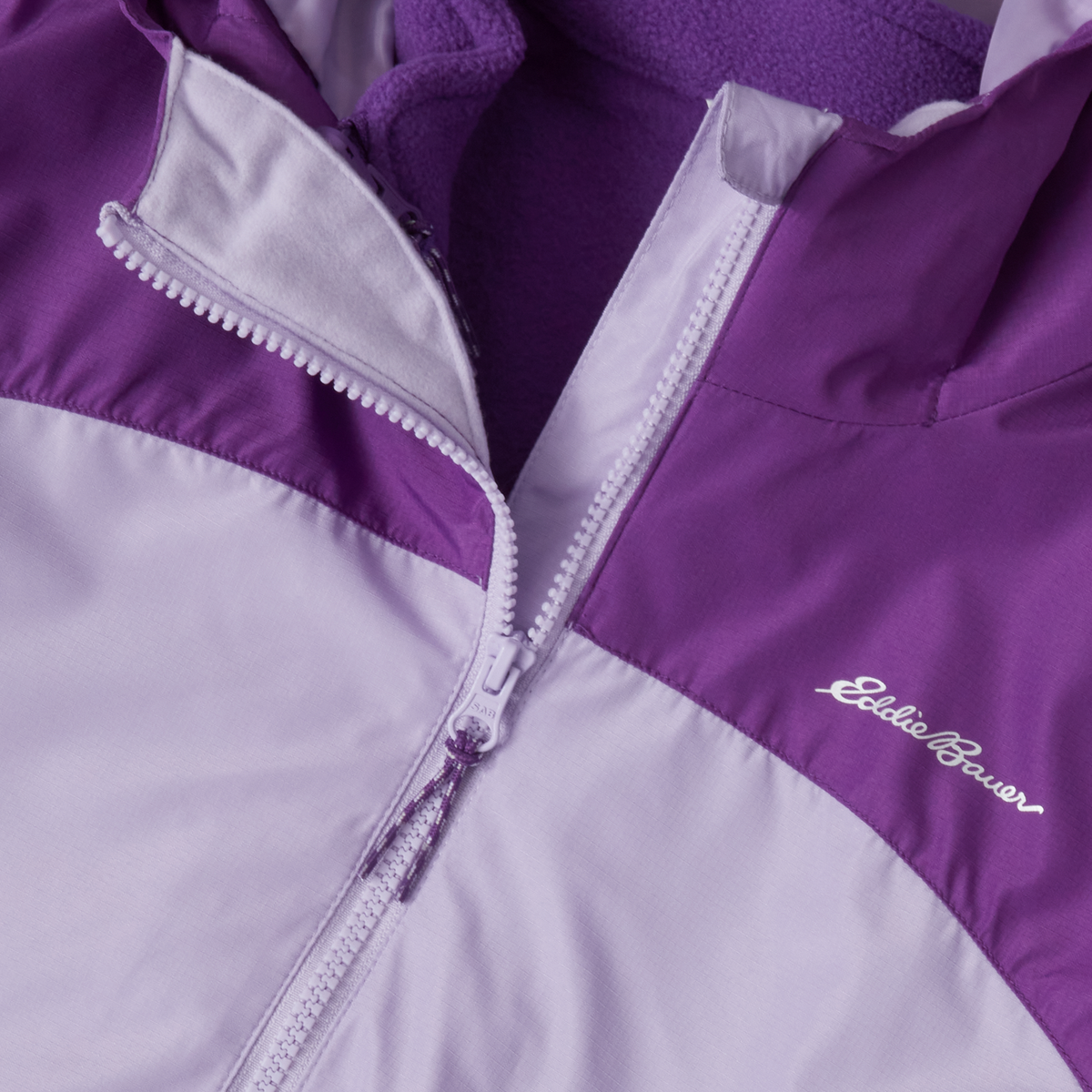 Girls' 3-In-1 Jacket-Pastel Lilac-6